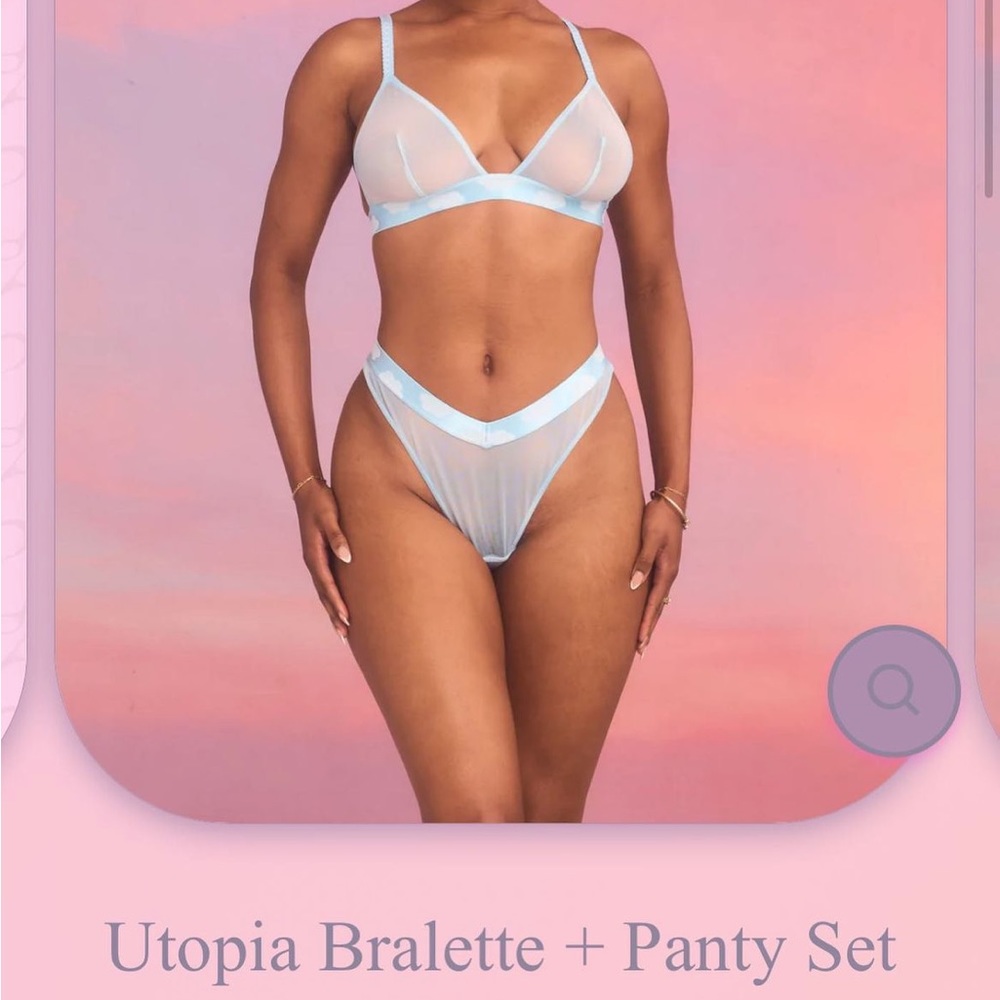 VOIGHT VALENTINA UTOPIA BRALETTE + PANTY SET (Made in Heaven)